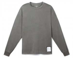Satisfy AuraLite™ Long Tee Mineral Graphite | QHZNXO051