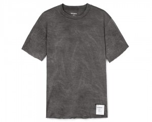 Satisfy CloudMerino™ T-Shirt Sun Bleached Charcoal | DCBRVZ759