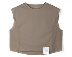 Satisfy Justice™ Trail Cropped Muscle Tee Falcon | SGFRXJ685