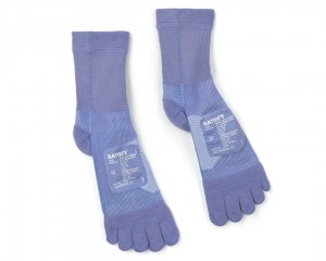 Satisfy Merino Five-Finger Toe Socks Lilac | KNRTOI162