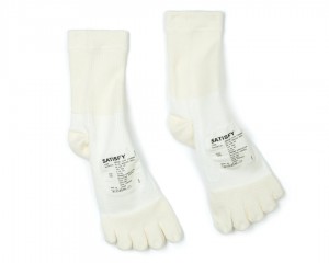 Satisfy Merino Five-Finger Toe Socks Weiß | GJENYV192