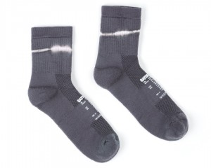 Satisfy Merino Tube Socks Quicksilver Tie-dye | REGKLU162