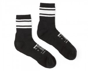 Satisfy Merino Tube Socks Schwarz | UDBFIR470