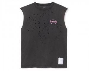 Satisfy MothTech™ Muscle Tee Schwarz | THLPSW910