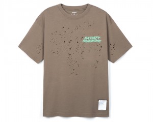 Satisfy MothTech™ T-Shirt Braun | EIDVTP589