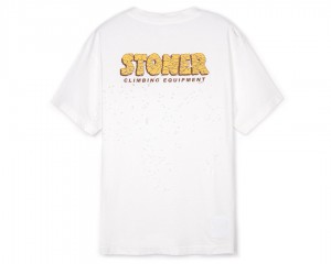 Satisfy MothTech™ T-Shirt Off-white | HNUBIT841