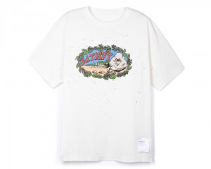 Satisfy MothTech™ T-Shirt Off-white | JQFGXO802