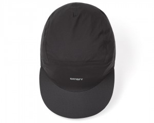 Satisfy Pertex® 3L Trail Cap Schwarz | JVYOQH746