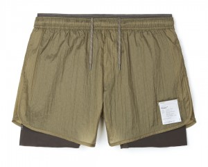 Satisfy Rippy™ 3" Trail Shorts Seed | ISTOLX532