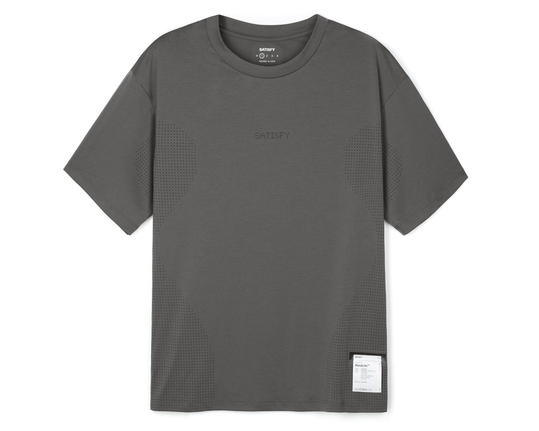 Satisfy AuraLite™ Air T-Shirt Graphite | LSTVHE316