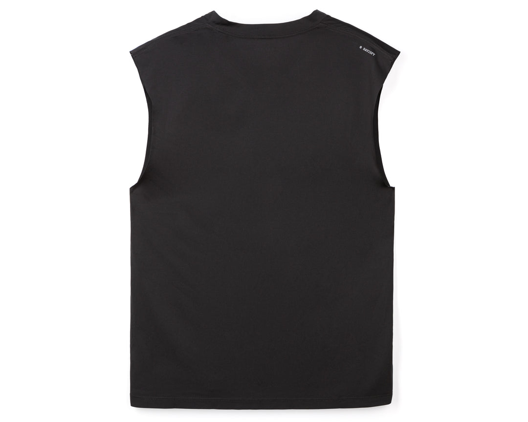 Satisfy AuraLite™ Muscle Tee Schwarz | XQIJGB306