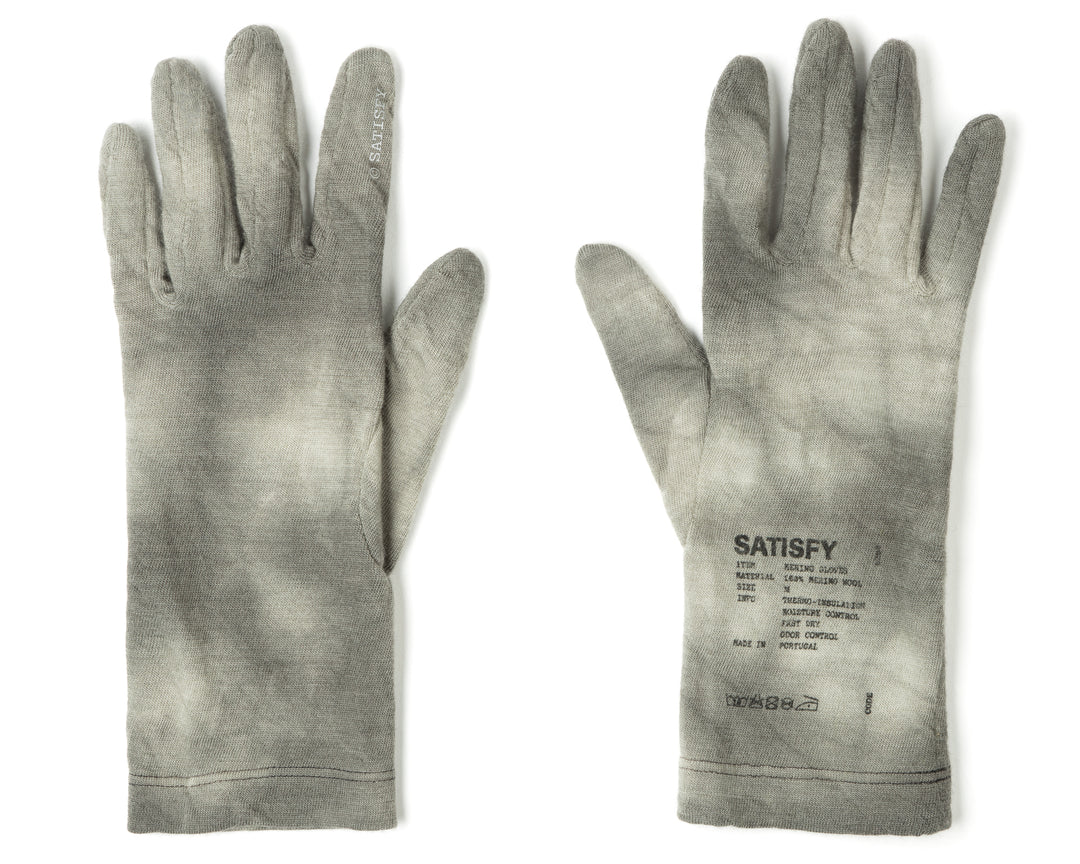 Satisfy CloudMerino™ Liner Gloves Batik Steel | XMQFLV957