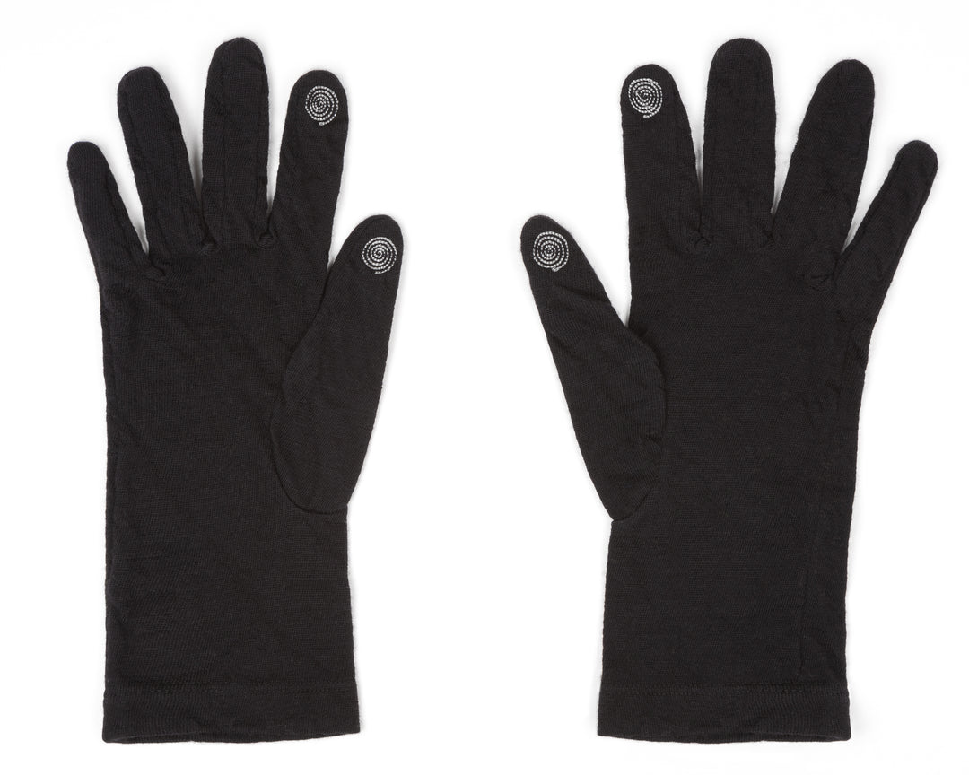 Satisfy CloudMerino™ Liner Gloves Schwarz | QTYUOS243