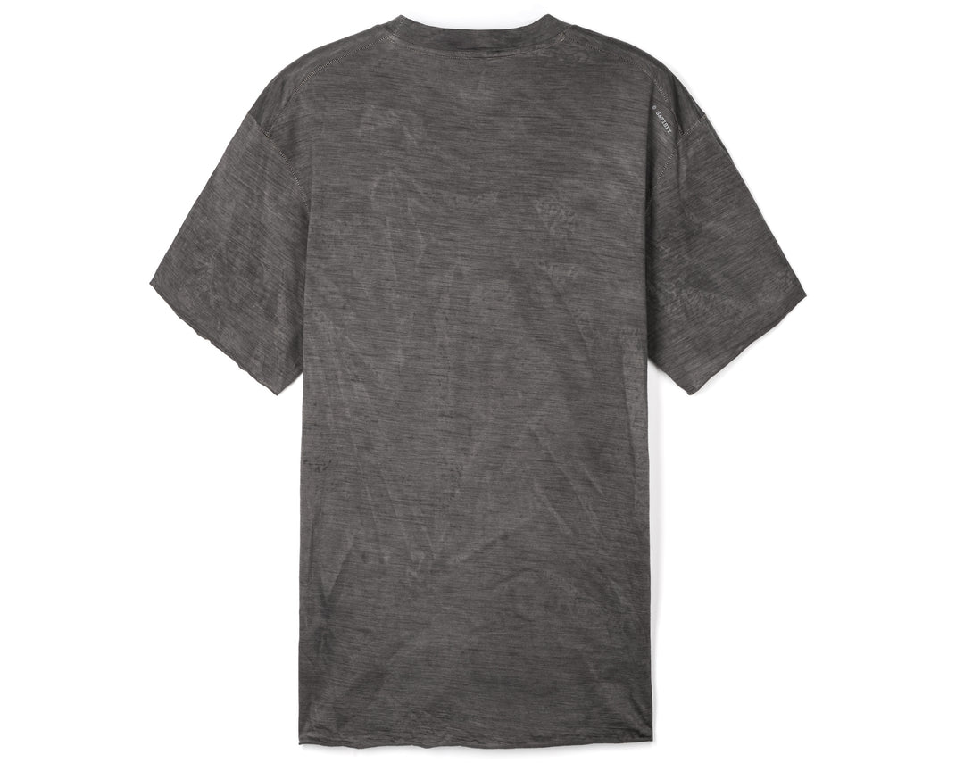 Satisfy CloudMerino™ T-Shirt Sun Bleached Charcoal | DCBRVZ759