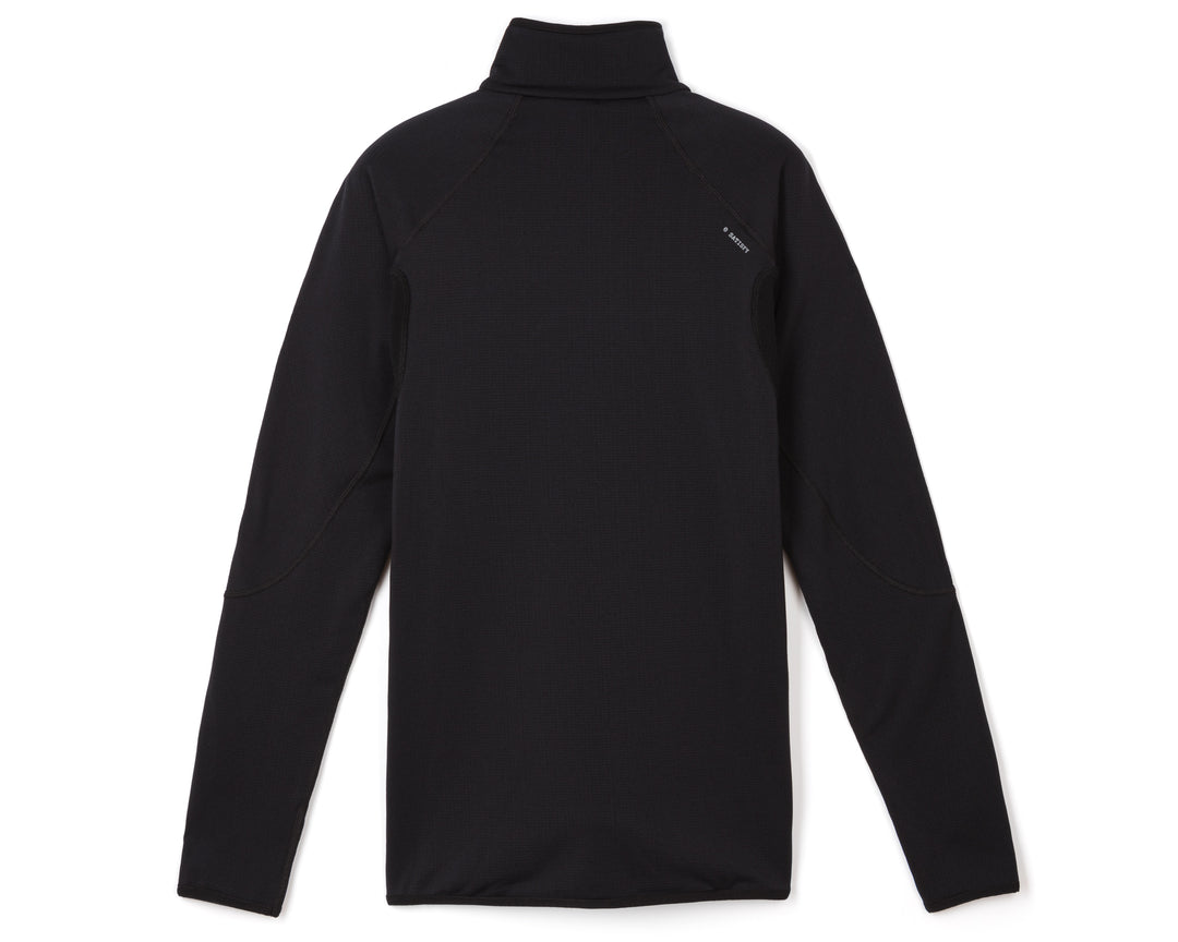 Satisfy GhostFleece™ Half-Zip Schwarz | RCHUKQ058