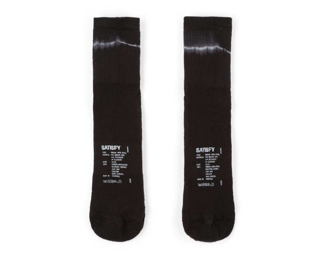 Satisfy Merino Tube Socks Schwarz | IPGUMW573