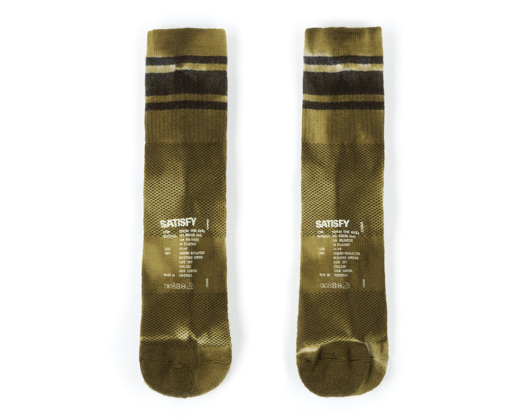 Satisfy Merino Tube Socks Seed Tie Dye | TDAXJK627