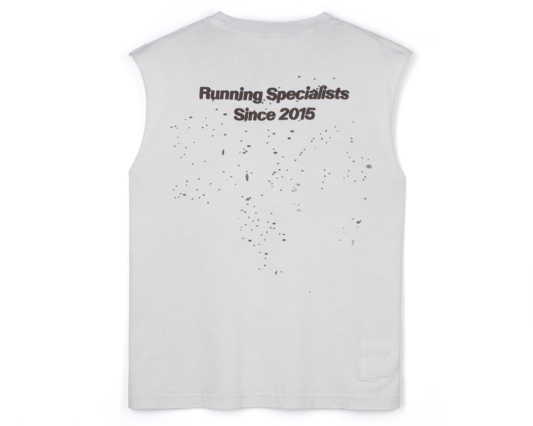 Satisfy MothTech™ Muscle Tee Aged Lunar Rock | IQYZHV975