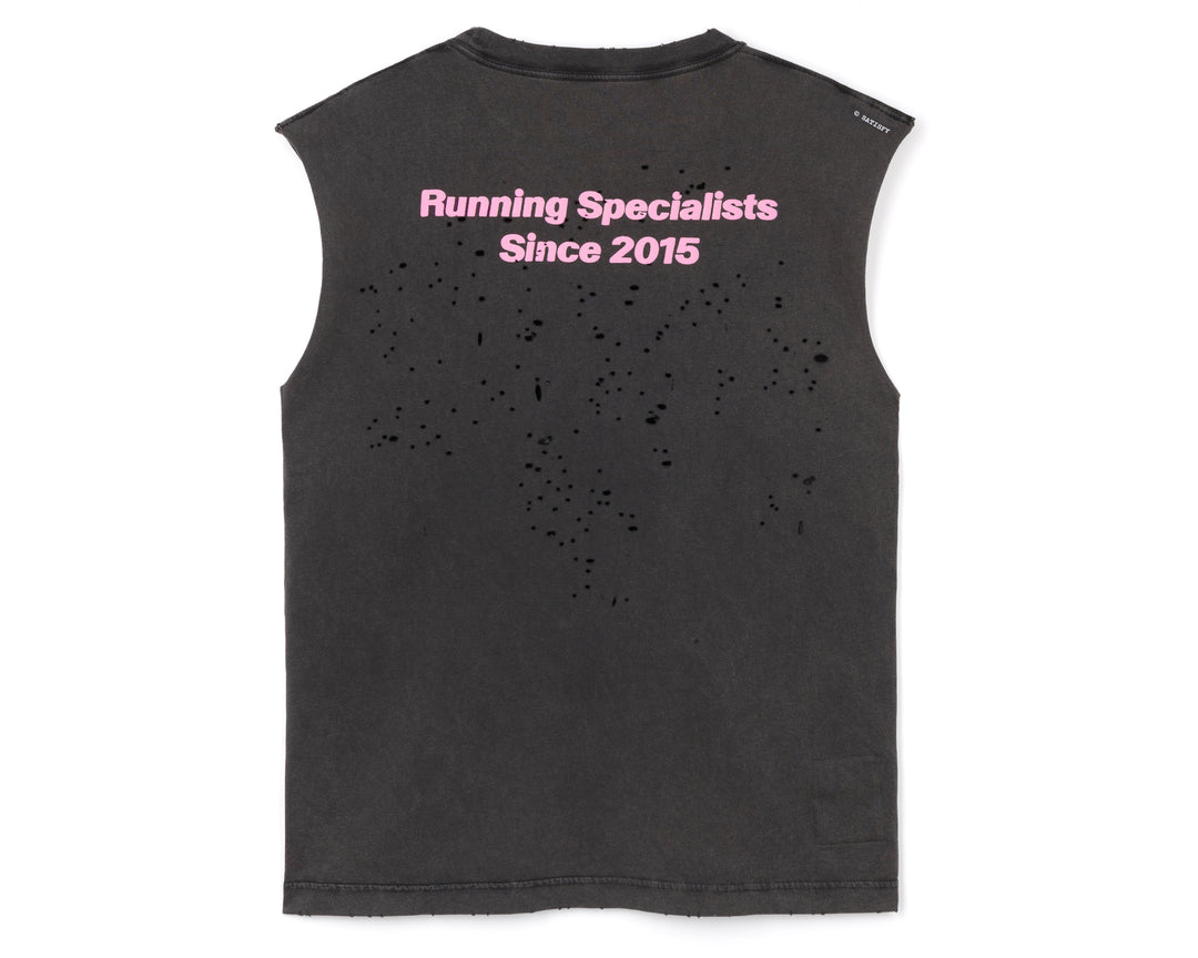 Satisfy MothTech™ Muscle Tee Schwarz | THLPSW910