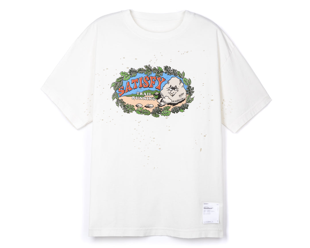 Satisfy MothTech™ T-Shirt Off-white | JQFGXO802