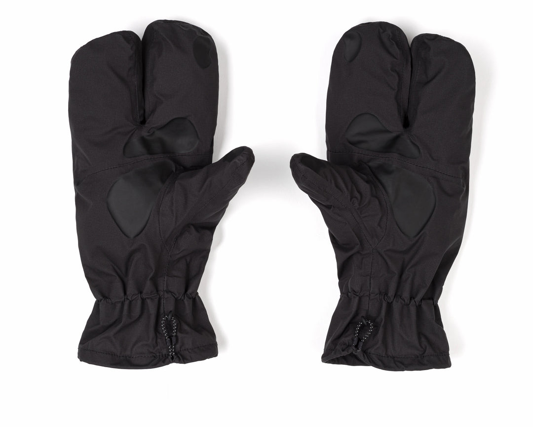 Satisfy Pertex® 3L Lobster Over Mitts Schwarz | FPKLHO631
