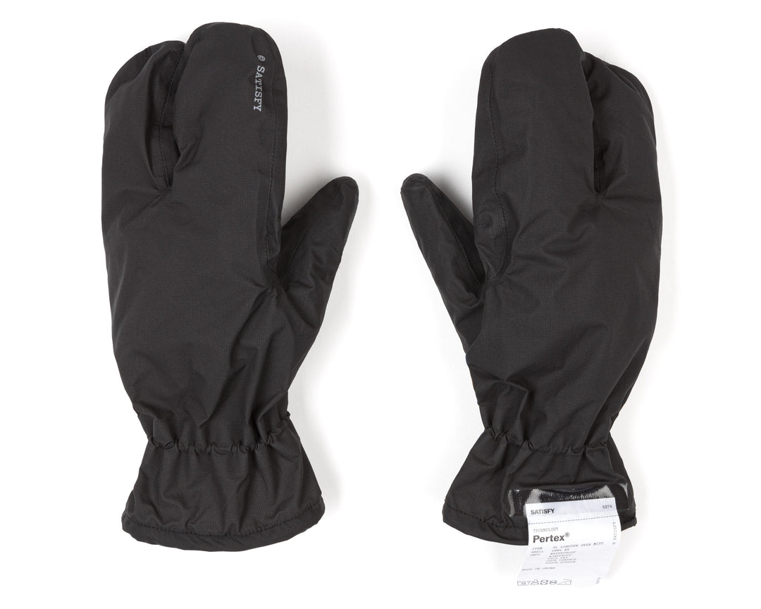 Satisfy Pertex® 3L Lobster Over Mitts Schwarz | FPKLHO631