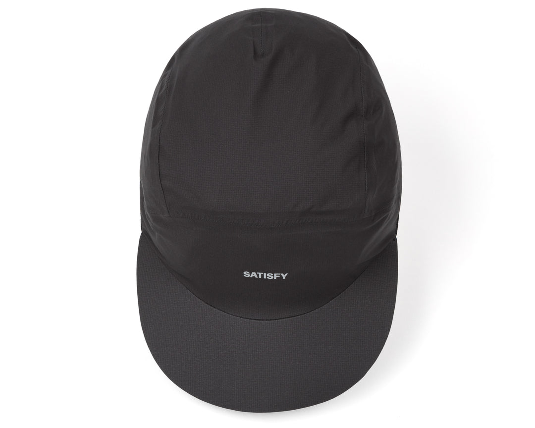 Satisfy Pertex® 3L Trail Cap Schwarz | JVYOQH746