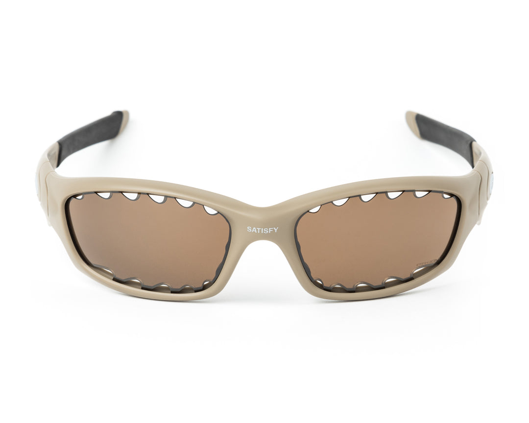 Satisfy SATISFY® Oakley® Straight Jacket® Matte Terrain Tan | TNGADV809