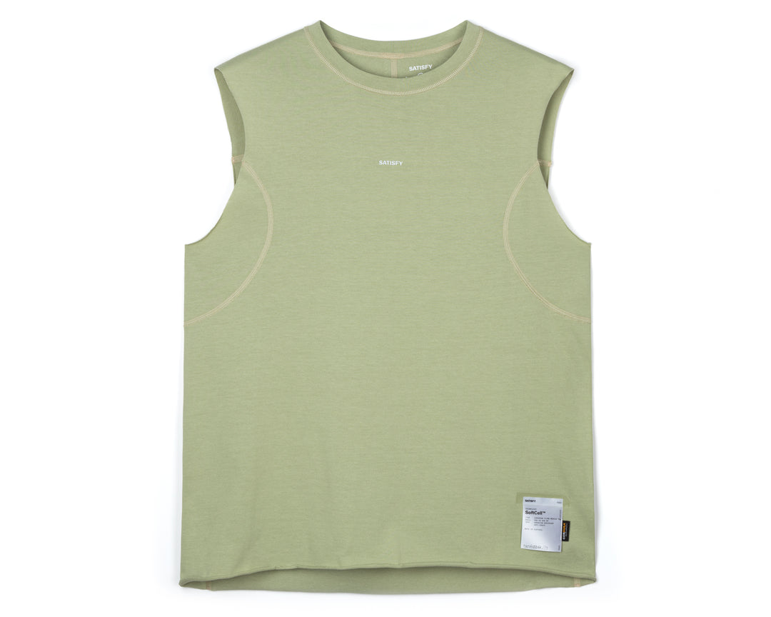 Satisfy SoftCell™ Cordura® Climb Muscle Tee Grün | BADHSO628